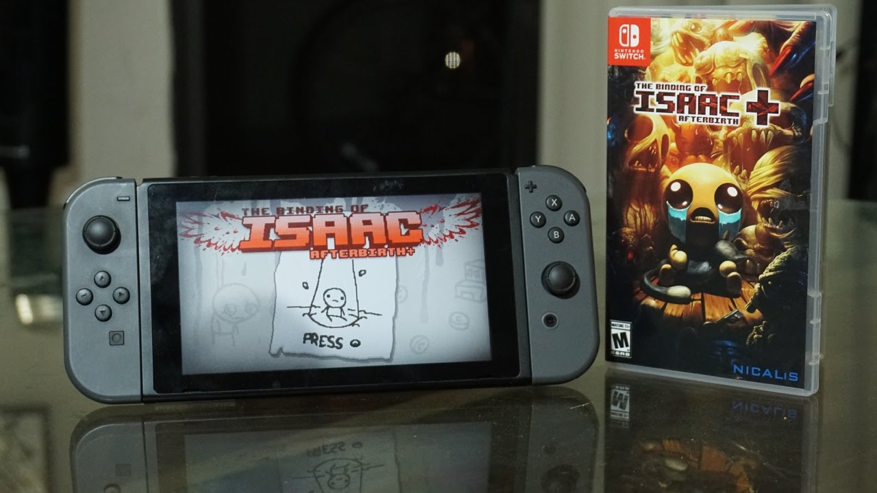 binding of isaac console commands on nintendo switch